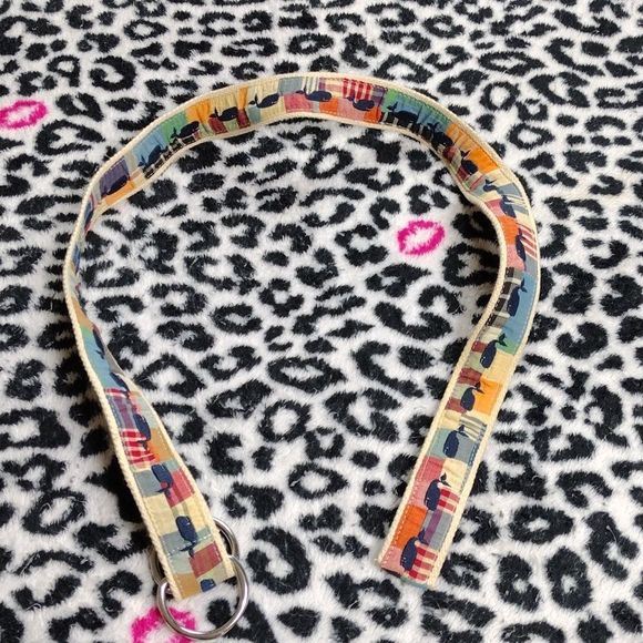 J.Crew Cotton Whale Patchwork Belt - Picture 2 of 9